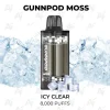 Gunnpod moss 8000 icy clear