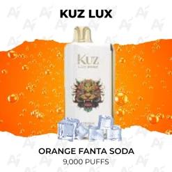 Kuz lux 9000 orange fanta soda