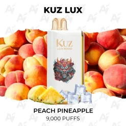 Kuz lux 9000 peach pineapple