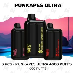 Punkapes ultra 4000 3 PCS Punkapes Ultra 4000 Puffs