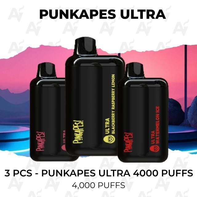 Punkapes ultra 4000 3 PCS Punkapes Ultra 4000 Puffs