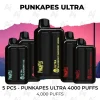 Punkapes ultra 4000 5 PCS Punkapes Ultra 4000 Puffs