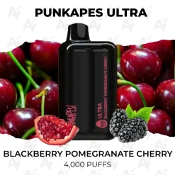 Punkapes ultra 4000 Blackberry Pomegranate Cherry