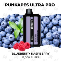 Punkapes ultra pro 12000 blueberry raspberry