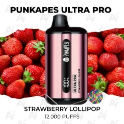 Punkapes ultra pro 12000 strawberry lollipop