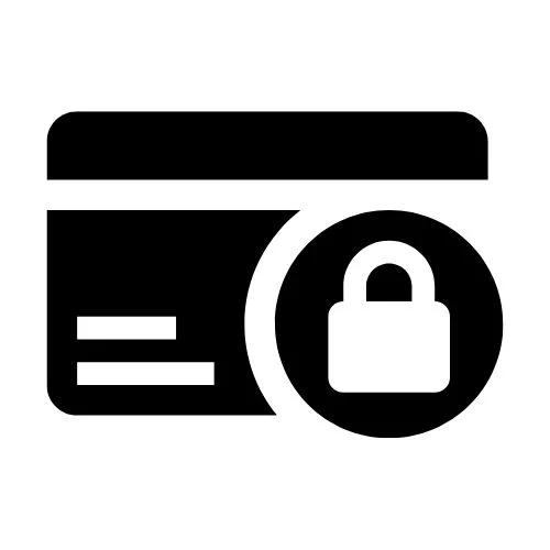 Safe and easy payment icon