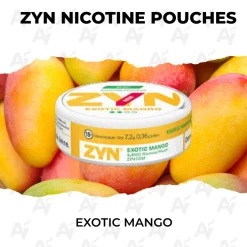 Zyn nicotine exotic mango