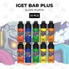 10 pcs iget bar plus 6000 puffs