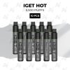 10 pcs iget hot 5500 puffs