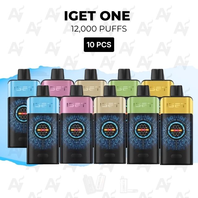 10 pcs iget one 12000 puffs
