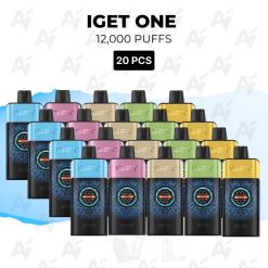 20 pcs iget one 12000 puffs