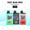 3 pcs iget bar pro 10000 puffs