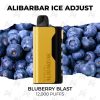 buy Alibarbar ice adjust 12000 puffs bluberry blast at Australian Vapers