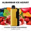 buy Alibarbar ice adjust 12000 puffs chuppa chupps strawberry at Australian Vapers