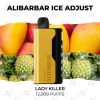 alibarbar ice adjust 12000 puffs lady killer