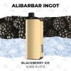 alibarbar ingot 9000 puffs blackberry ice