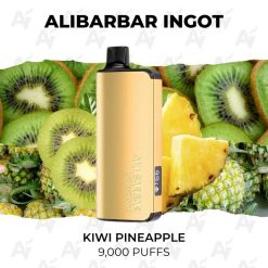 buy Alibarbar ingot 9000 puffs kiwi pineapple at Australian Vapers