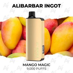 buy Alibarbar ingot 9000 puffs mango magic at Australian Vapers