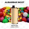 buy Alibarbar ingot 9000 puffs skittles at Australian Vapers