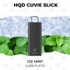 hqd cuvie slick 6000 puffs ice mint