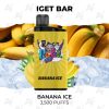 iget bar 3500 puffs banana ice