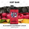 iget bar 3500 puffs blackberry raspberry lemon