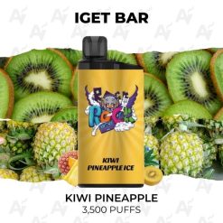 iget bar 3500 puffs kiwi pineapple