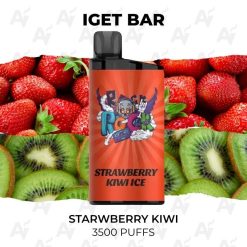 iget bar 3500 puffs starwberry kiwi