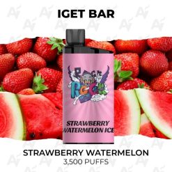 iget bar 3500 puffs strawberry watermelon
