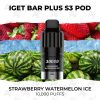 Iget bar plus pods 10000 puffs strawberry watermelon ice