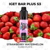 iget bar plus s3 10000 puffs strawberry watermelon