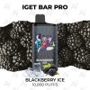 iget bar pro 10000 puffs blackberry ice
