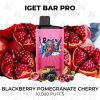 iget bar pro 10000 puffs blackberry pomegranate cherry