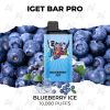 iget bar pro 10000 puffs blueberry ice