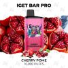 iget bar pro 10000 puffs cherry pome