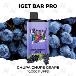iget bar pro 10000 puffs chupa chups grape