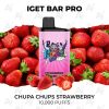 iget bar pro 10000 puffs chupa chups strawberry