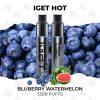 iget hot 5500 puffs bluberry watermelon