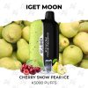 iget moon k5000 puffs cherry snow pear ice