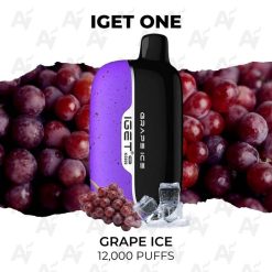 iget moon k5000 puffs grape ice