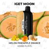 iget moon k5000 puffs melon pineapple orange