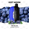 iget moon k5000 puffs mr blue