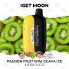 Iget moon k5000 puffs passion fruit kiwi guava ice