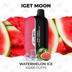 iget moon k5000 puffs watermelon ice