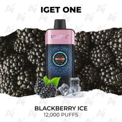 Iget one 12000 blackberry ice