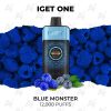 iget one 12000 puffs blue monster