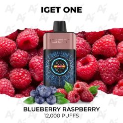iget one 12000 puffs blueberry raspberry