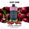 iget one 12000 puffs cherry monster