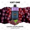 iget one 12000 puffs chupa chups grape
