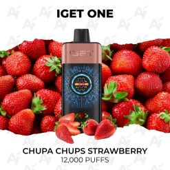 iget one 12000 puffs chupa chups strawberry